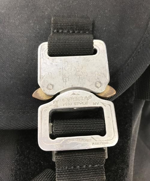 BAGJACK（バッグジャック）BAGJACK (バッグジャック) コブラバックルメッセンジャーバッグ ブラック サイズ:表記なしの古着・服飾アイテム