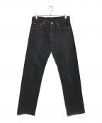 LEVI'Sリーバイス）の古着「ブラックデニムパンツ」｜ブラック