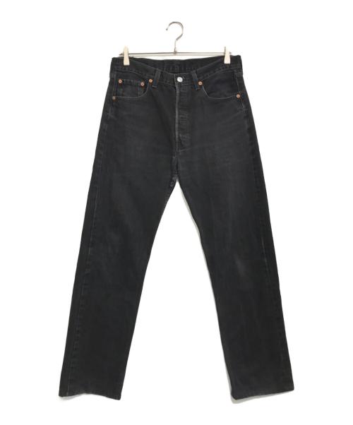 LEVI'S（リーバイス）LEVI'S (リーバイス) ブラックデニムパンツ ブラック サイズ:W33 L34の古着・服飾アイテム