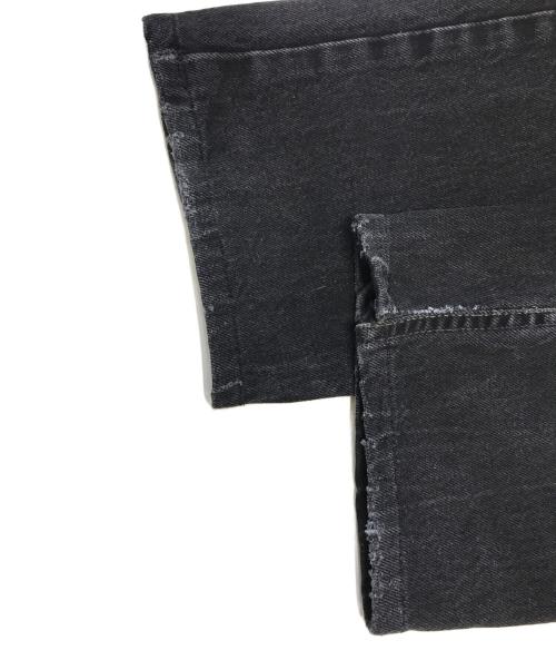 LEVI'S（リーバイス）LEVI'S (リーバイス) ブラックデニムパンツ ブラック サイズ:W33 L34の古着・服飾アイテム
