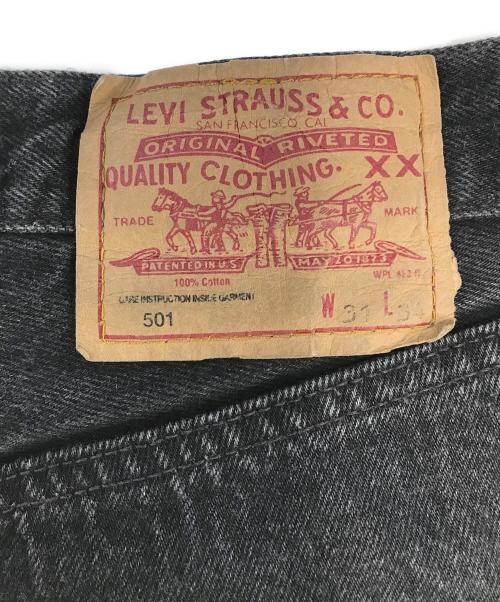 LEVI'S（リーバイス）LEVI'S (リーバイス) デニムパンツ ブラック サイズ:W31 L34の古着・服飾アイテム