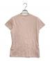MONCLER (モンクレール) ビーズ ロゴ 半袖Tシャツ ピンク サイズ:XXS：10000円