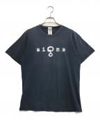 ムービーTシャツムービーTシャツ）の古着「90s-00s signs(サイン) ムービーTシャツ」｜ネイビー