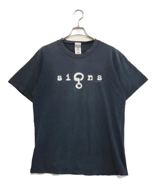 ムービーTシャツ（ムービーTシャツ）ムービーTシャツ (ムービーTシャツ) 90s-00s signs(サイン) ムービーTシャツ ネイビー サイズ:Lの古着・服飾アイテム