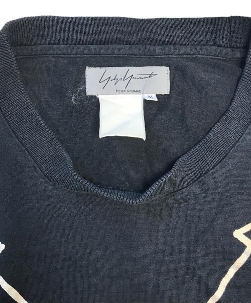 Yohji Yamamoto pour homme（ヨウジヤマモト プールオム）Yohji Yamamoto pour homme (ヨウジヤマモト プールオム) 90's ロングスリーブカットソー ブラック サイズ:Mの古着・服飾アイテム