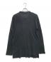 Yohji Yamamoto pour homme (ヨウジヤマモト プールオム) 90's ロングスリーブカットソー ブラック サイズ:M：12000円