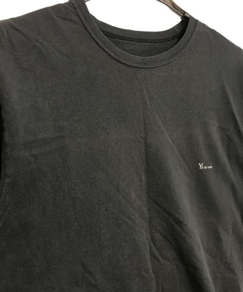 Y's for men（ワイズフォーメン）Y's for men (ワイズフォーメン) ロゴプリントTシャツ ブラック サイズ:表記なしの古着・服飾アイテム