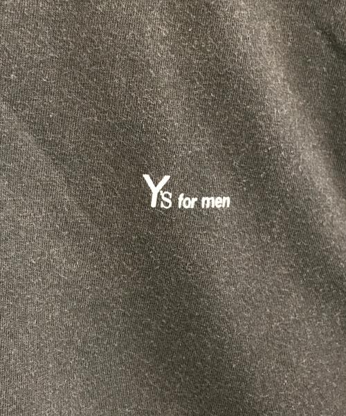 Y's for men（ワイズフォーメン）Y's for men (ワイズフォーメン) ロゴプリントTシャツ ブラック サイズ:表記なしの古着・服飾アイテム