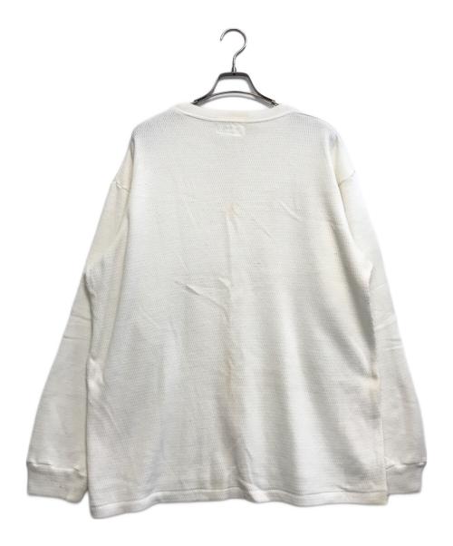 Yohji Yamamoto pour homme（ヨウジヤマモト プールオム）Yohji Yamamoto pour homme (ヨウジヤマモト プールオム) サーマルカットソー ホワイト サイズ:Mの古着・服飾アイテム