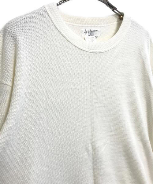 Yohji Yamamoto pour homme（ヨウジヤマモト プールオム）Yohji Yamamoto pour homme (ヨウジヤマモト プールオム) サーマルカットソー ホワイト サイズ:Mの古着・服飾アイテム