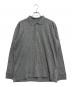 ISSEY MIYAKE（イッセイミヤケ）の古着「L/Sポロシャツ」｜グレー