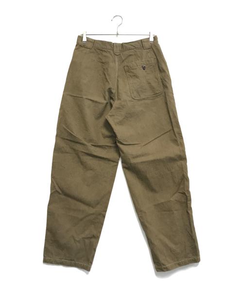 Y's for men（ワイズフォーメン）Y's for men (ワイズフォーメン) コットンパンツ ブラウン サイズ:Mの古着・服飾アイテム