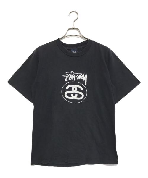 stussy（ステューシー）stussy (ステューシー) プリントTシャツ ブラック サイズ:Lの古着・服飾アイテム