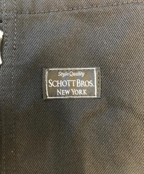 Schott（ショット）Schott (ショット) オーバーオール ブラック サイズ:XLの古着・服飾アイテム