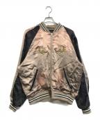 Schottショット）の古着「RAYON SUKA ASING JACKET」｜ベージュ