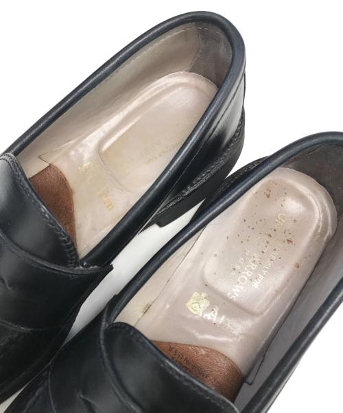 Alden（オールデン）ALDEN (オールデン) UNITED ARROWS (ユナイテッドアローズ) ペニーローファー ブラック サイズ:25cmの古着・服飾アイテム