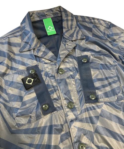 MA.STRUM（マストラム）MA.STRUM (マストラム) ミリタリージャケット グレー×ネイビー サイズ:Ｍの古着・服飾アイテム