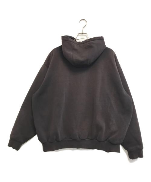 CarHartt（カーハート）CarHartt (カーハート) 裏サーマルジップパーカー ブラウン サイズ:表記なしの古着・服飾アイテム