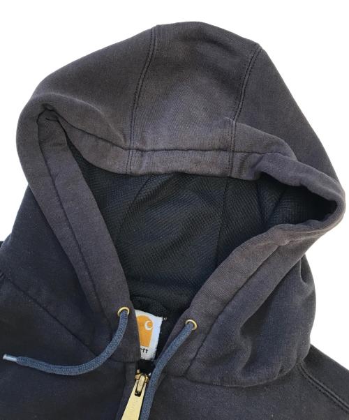 CarHartt（カーハート）CarHartt (カーハート) 裏サーマルジップパーカー ブラウン サイズ:表記なしの古着・服飾アイテム