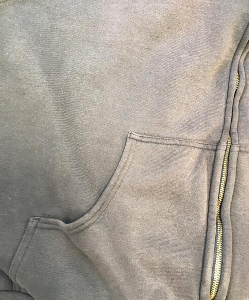CarHartt（カーハート）CarHartt (カーハート) 裏サーマルジップパーカー ブラウン サイズ:表記なしの古着・服飾アイテム