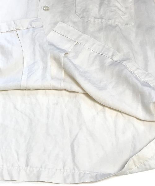 POLO RALPH LAUREN（ポロ・ラルフローレン）POLO RALPH LAUREN (ポロ・ラルフローレン) オープンカラーシャツ アイボリー サイズ:XLの古着・服飾アイテム