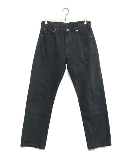LEVI'S（リーバイス）LEVI'S (リーバイス) 501 後染めラックデニム ブラック サイズ:W34の古着・服飾アイテム