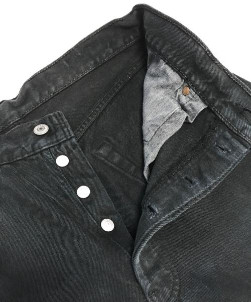 LEVI'S（リーバイス）LEVI'S (リーバイス) 501 後染めラックデニム ブラック サイズ:W34の古着・服飾アイテム