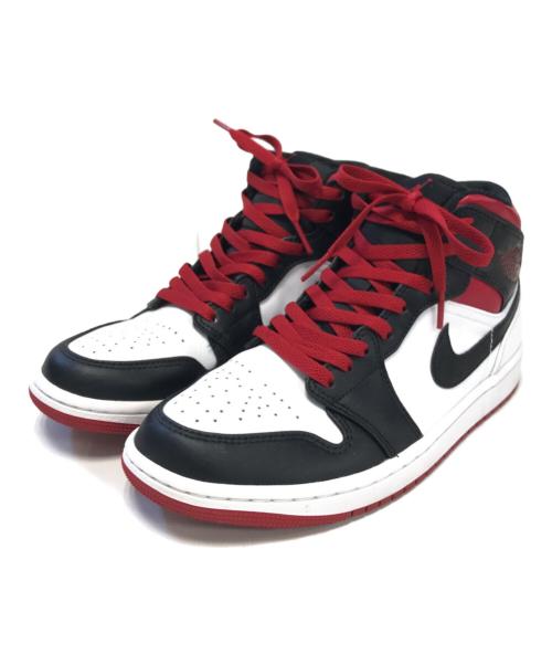 NIKE（ナイキ）NIKE (ナイキ) AIR JORDAN1 レッド サイズ:US7.5/UK6.5/EUR40.5/cm25.5/BR39/CN255(2.5)の古着・服飾アイテム