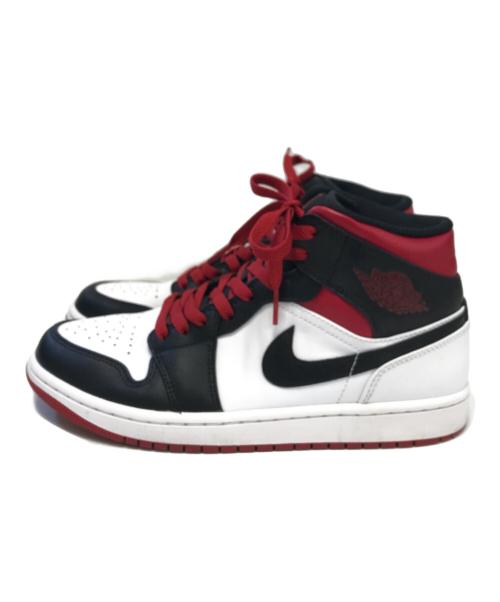 NIKE（ナイキ）NIKE (ナイキ) AIR JORDAN1 レッド サイズ:US7.5/UK6.5/EUR40.5/cm25.5/BR39/CN255(2.5)の古着・服飾アイテム