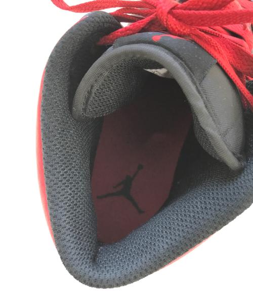 NIKE（ナイキ）NIKE (ナイキ) AIR JORDAN1 レッド サイズ:US7.5/UK6.5/EUR40.5/cm25.5/BR39/CN255(2.5)の古着・服飾アイテム