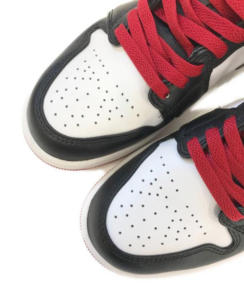 NIKE（ナイキ）NIKE (ナイキ) AIR JORDAN1 レッド サイズ:US7.5/UK6.5/EUR40.5/cm25.5/BR39/CN255(2.5)の古着・服飾アイテム