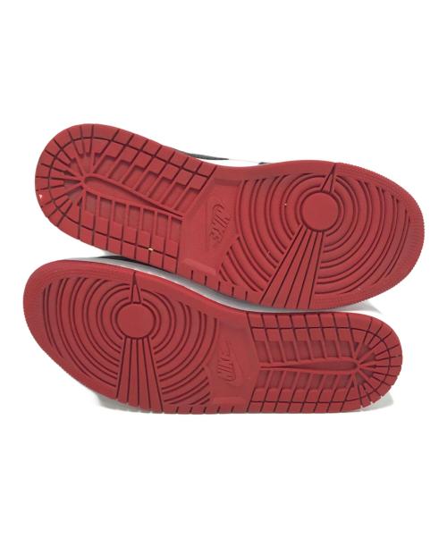 NIKE（ナイキ）NIKE (ナイキ) AIR JORDAN1 レッド サイズ:US7.5/UK6.5/EUR40.5/cm25.5/BR39/CN255(2.5)の古着・服飾アイテム