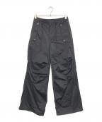 STUDIOUSステュディオス）の古着「BRIGHT CAMO SNOW PANTS」｜ブラック