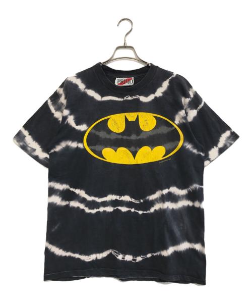 アニメーションTシャツ（アニメーションTシャツ）アニメーションTシャツ (アニメーションTシャツ) 80s BATMAN(バットマン) アニメーションTシャツ ブラック サイズ:表記なしの古着・服飾アイテム