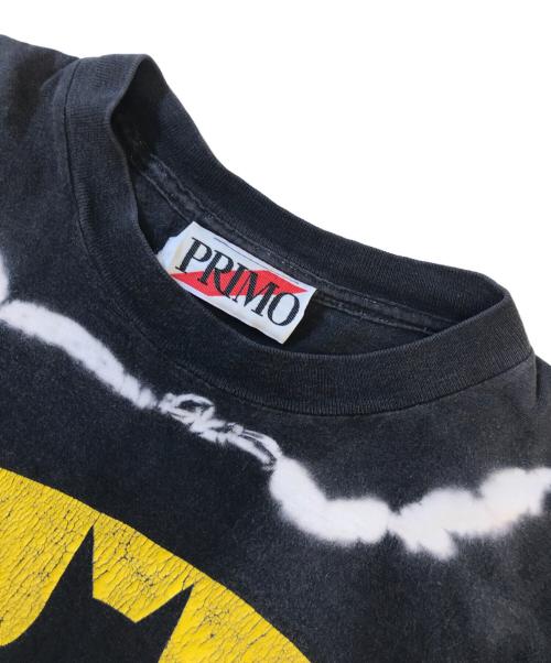 アニメーションTシャツ（アニメーションTシャツ）アニメーションTシャツ (アニメーションTシャツ) 80s BATMAN(バットマン) アニメーションTシャツ ブラック サイズ:表記なしの古着・服飾アイテム