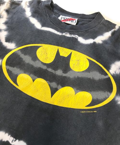 アニメーションTシャツ（アニメーションTシャツ）アニメーションTシャツ (アニメーションTシャツ) 80s BATMAN(バットマン) アニメーションTシャツ ブラック サイズ:表記なしの古着・服飾アイテム