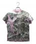 DIESEL (ディーゼル) 総柄チビTシャツ グレー サイズ:L：14000円