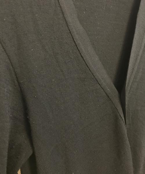 JUNYA WATANABE COMME des GARCONS（(ジュンヤワタナベ コムデギャルソン）JUNYA WATANABE COMME des GARCONS ((ジュンヤワタナベ コムデギャルソン) 変形カーディガン ブラック サイズ:表記なしの古着・服飾アイテム