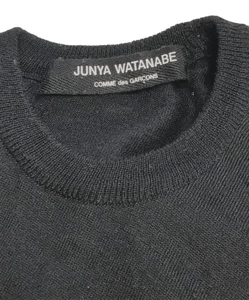 JUNYA WATANABE COMME des GARCONS（(ジュンヤワタナベ コムデギャルソン）JUNYA WATANABE COMME des GARCONS ((ジュンヤワタナベ コムデギャルソン) 変形カーディガン ブラック サイズ:表記なしの古着・服飾アイテム