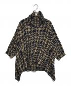 Y'sワイズ）の古着「ハイネックＳ/Ｓニット」｜ネイビー