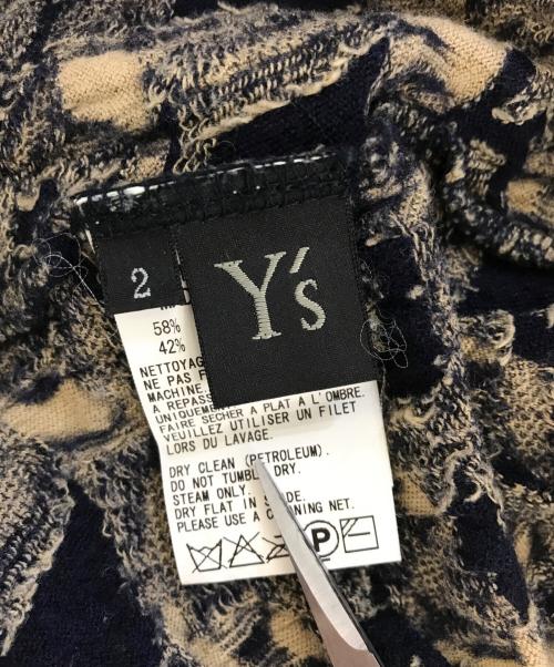 Y's（ワイズ）Y's (ワイズ) ハイネックＳ/Ｓニット ネイビー サイズ:2の古着・服飾アイテム