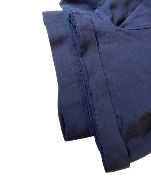 COMME des GARCONS（コムデギャルソン）COMME des GARCONS (コムデギャルソン) ポリ縮絨 クロップド キュロットパンツ ネイビー サイズ:XSの古着・服飾アイテム