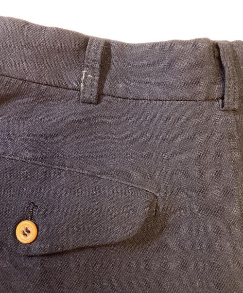 COMME des GARCONS（コムデギャルソン）COMME des GARCONS (コムデギャルソン) ポリ縮絨 クロップド キュロットパンツ ネイビー サイズ:XSの古着・服飾アイテム