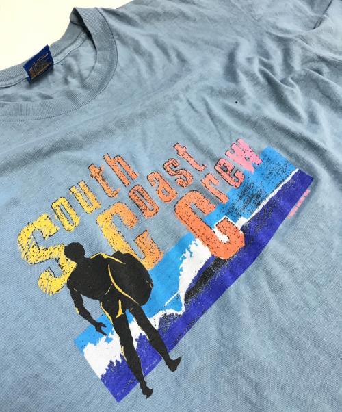 Ocean Pacific（オーシャンパシフィック）Ocean Pacific (オーシャンパシフィック) プリントTシャツ スカイブルー サイズ:XL　　　の古着・服飾アイテム