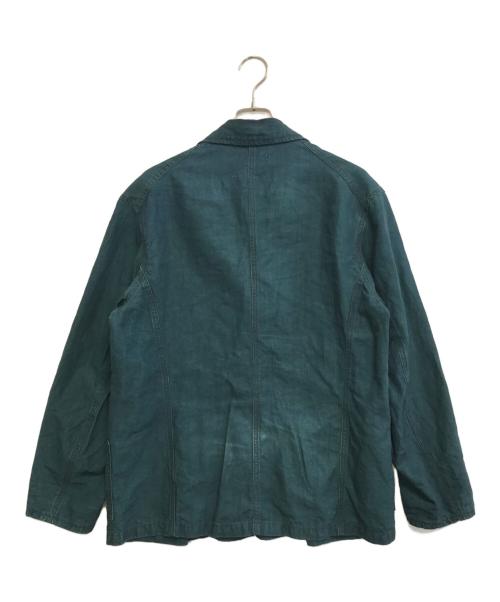 OUTIL（ウティ）OUTIL (ウティ) リネンジャケット グリーン サイズ:2の古着・服飾アイテム