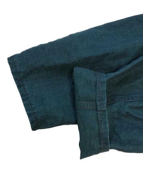 OUTIL（ウティ）OUTIL (ウティ) リネンジャケット グリーン サイズ:2の古着・服飾アイテム