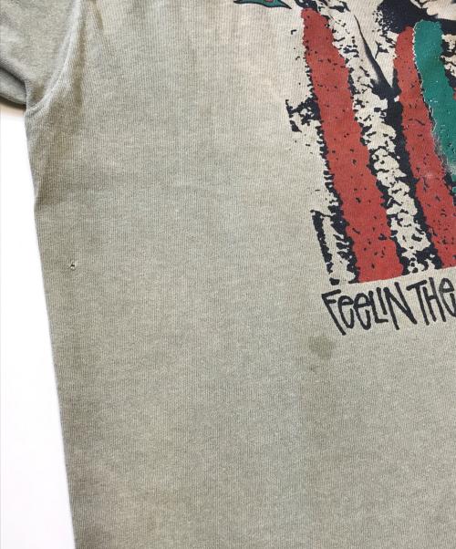 stussy（ステューシー）stussy (ステューシー) プリントTシャツ ベージュ サイズ:Mの古着・服飾アイテム