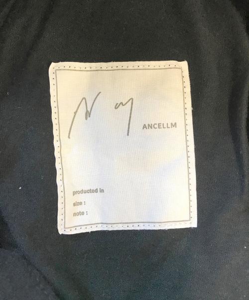 ANCELLM（アンセルム）ANCELLM (アンセルム) Cut Stripe Easy Slacks ブラック サイズ:1の古着・服飾アイテム