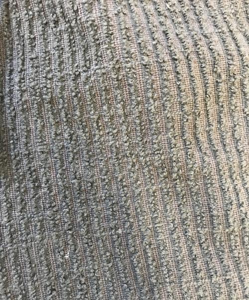 ANCELLM（アンセルム）ANCELLM (アンセルム) Cut Stripe Easy Slacks ブラック サイズ:1の古着・服飾アイテム