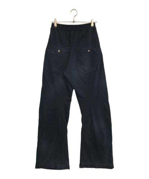 Omar Afridi（オマールアフリディ）Omar Afridi (オマールアフリディ) Knee darted flare trousers ブラック サイズ:46の古着・服飾アイテム